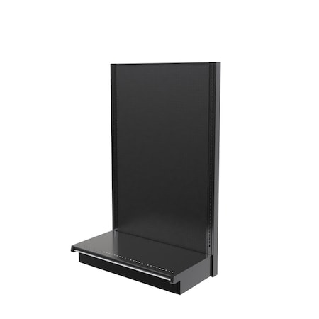 Lozier Gondola Wall Display Starter, Black 36W 60H 16D P366S-ST